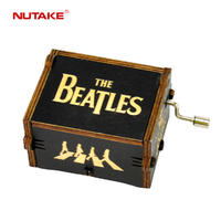 The beatles new black hey jude little wood music box 55805102-07