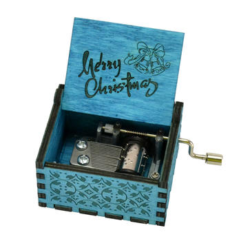Wholesale Merry Christmas love story music boxes 55805101-05
