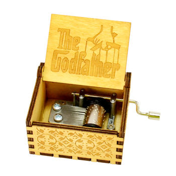Alibaba real wood hand crafted custom tune music box 55805101-21