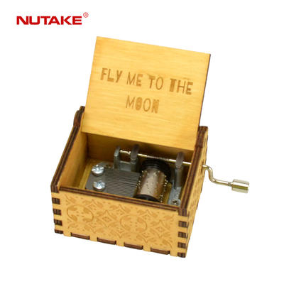 Wholesale Fly Me To the Moon mini custom made music box 55805101-28