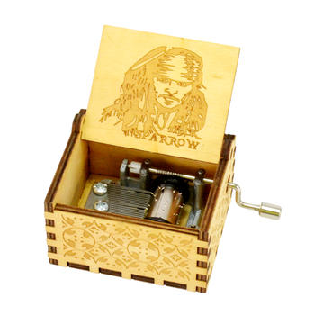 Pirates of the Caribbean Sparrow custom song small music box 55805101-31