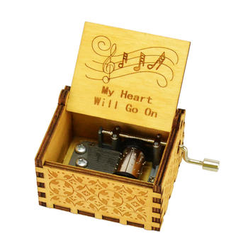 My heart will go on quality handcrafted wooden custom music box 55805101-33