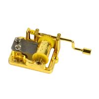 Wholesale plastic gold custom mechanism musical box movements 10188003GM-02