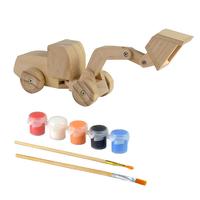 Wooden kids diy painting and assemble toys set 52651011